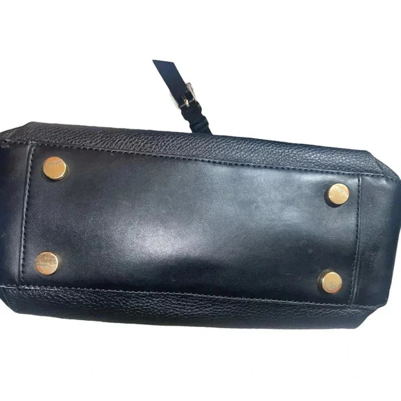 MK Michael Kors Lillie Black Crossbody w/ Gold Accents - Picture 5 of 9